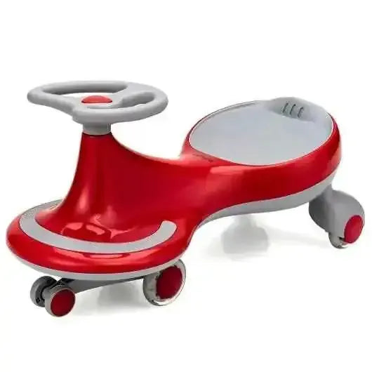 Wiggle Car Ride-on Toy with Flashing Wheels-Red VYSN Default Title Default Title-