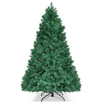 7 Feet PVC Artificial Christmas Tree with LED Lights