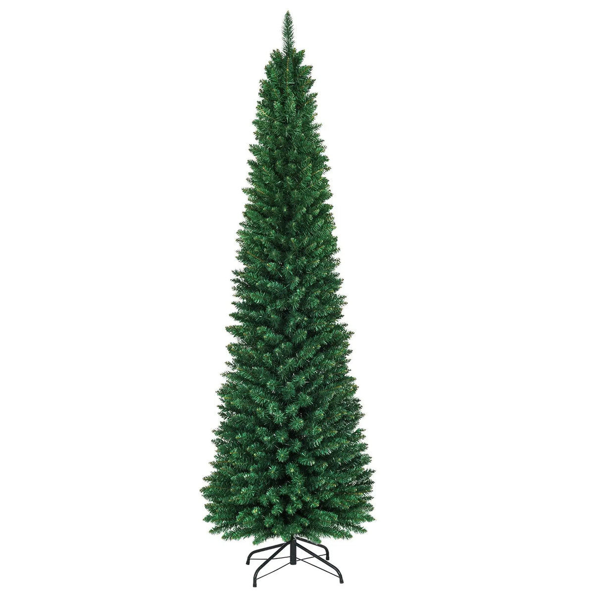 PVC Artificial Slim Pencil Christmas Tree