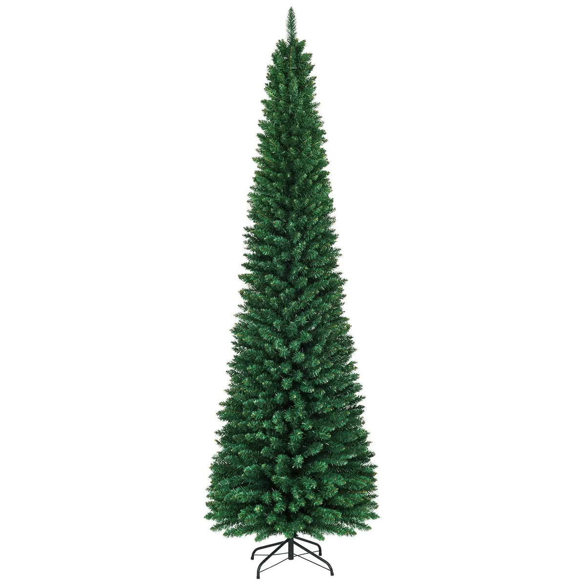 PVC Artificial Slim Pencil Christmas Tree