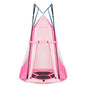 2-in-1 40 Inch Kids Hanging Chair Detachable Swing Tent Set-Pink Cartsfy Inc.