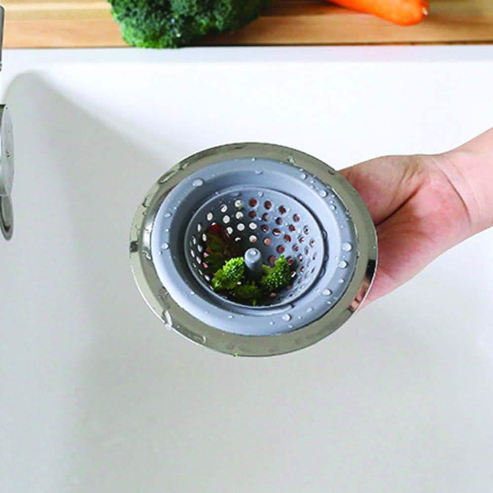 2-in-1 Clog-Free Multi-Purpose Silicone Kitchen Sink Strainer And Stopper Cartsfy Inc.