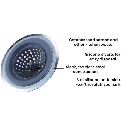 2-in-1 Clog-Free Multi-Purpose Silicone Kitchen Sink Strainer And Stopper Cartsfy Inc.