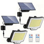 2-Pack: 228 LED Outdoor Split Solar Wall Lights Cartsfy Inc.