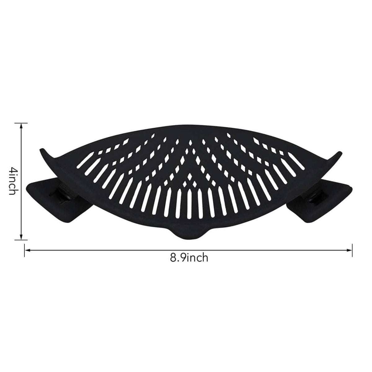 2-Pack: Easy Snap On Heat Resistance Silicone Kitchen Strainer Cartsfy Inc.