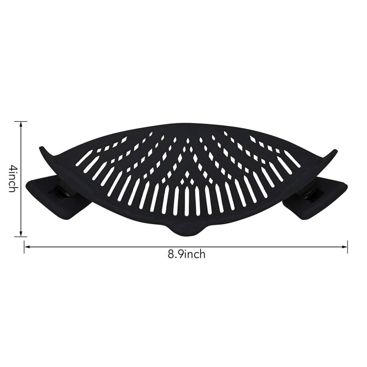 2 - Pack: Easy Snap On Heat Resistance Silicone Kitchen Strainer - Cartsfy Inc.
