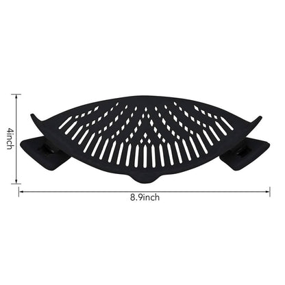 2 - Pack: Easy Snap On Heat Resistance Silicone Kitchen Strainer - Cartsfy Inc.