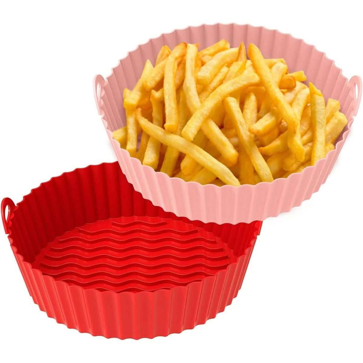2-Pack: Foldable Silicone Air Fryer Liner Cartsfy Inc.