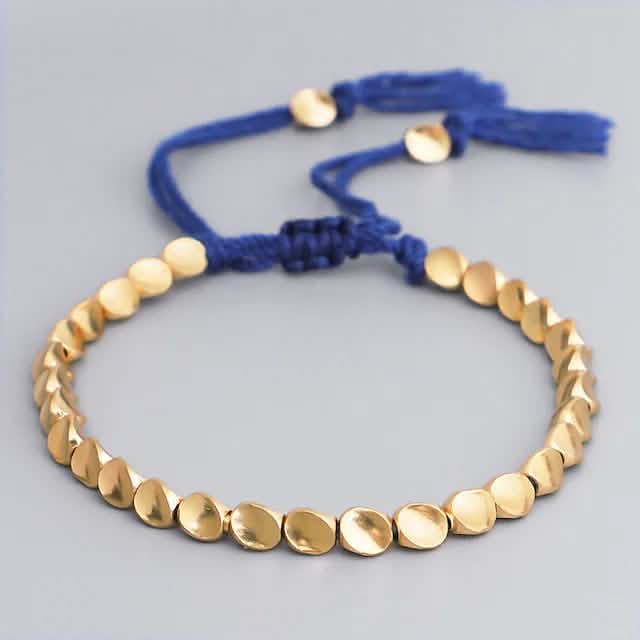 2-Pack: Handmade Copper Bead Bracelet Cartsfy Inc.