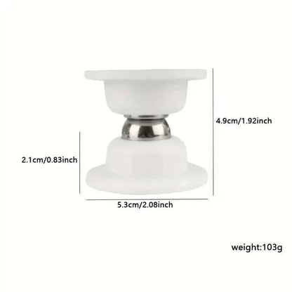 2-Pack: Heavy-Duty Magnetic Door Stopper Cartsfy Inc.