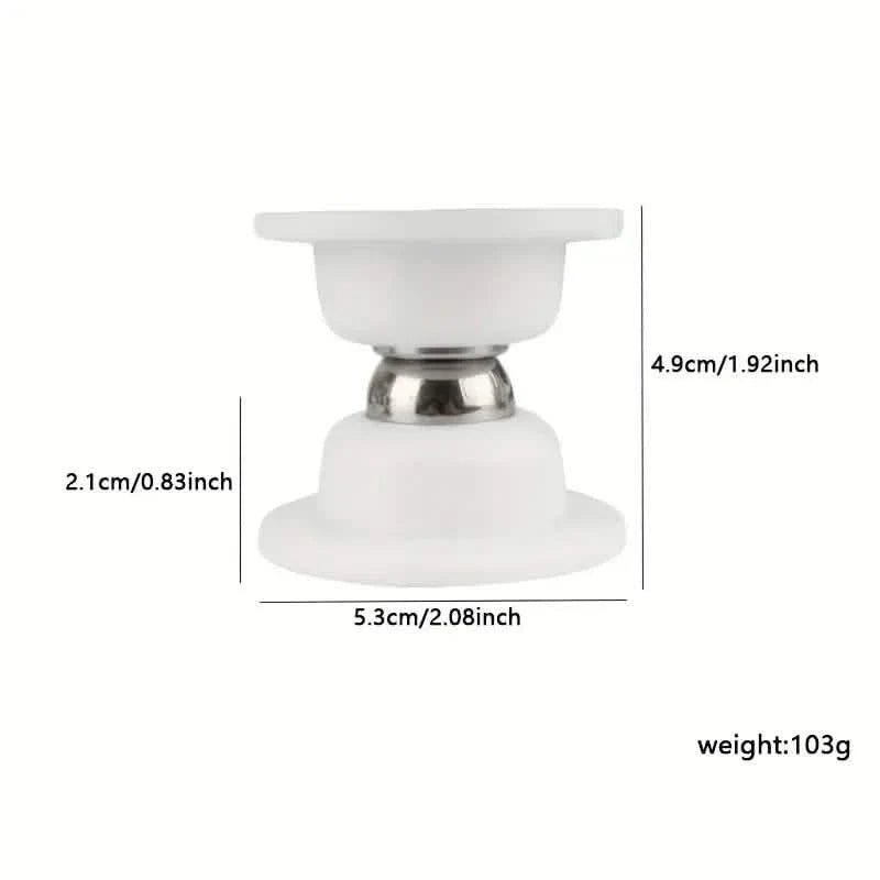 2 - Pack: Heavy - Duty Magnetic Door Stopper - Cartsfy Inc.