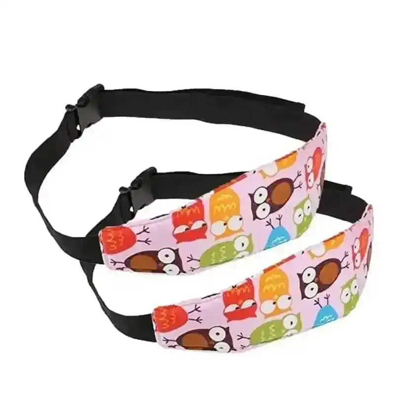 2-Pack: Kids Safety Head Support Band and Toddler Car Seat Neck Relief DailySale 1 2 3 1-2-3-