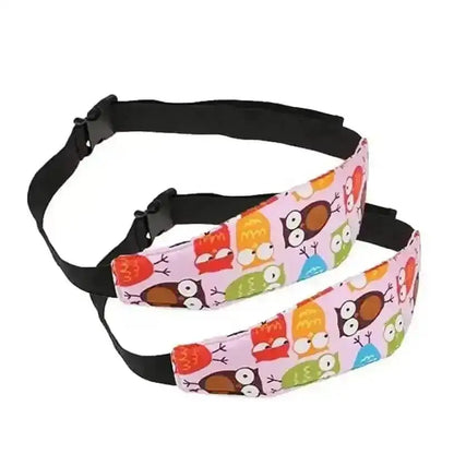 2-Pack: Kids Safety Head Support Band and Toddler Car Seat Neck Relief DailySale 1 2 3 1-2-3-