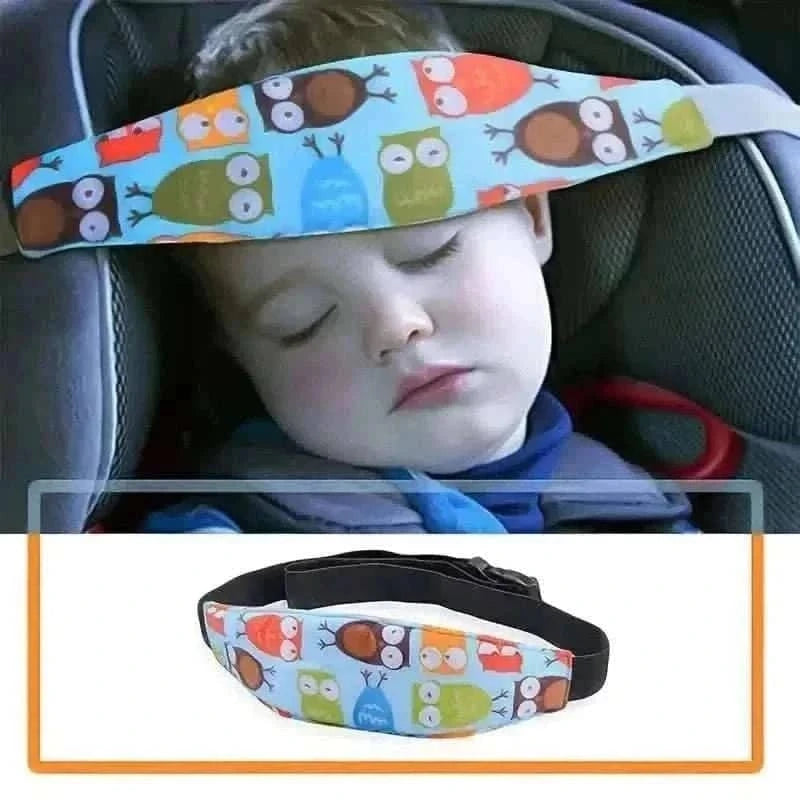 2-Pack Kids Safety Head Support Band for car seat neck relief