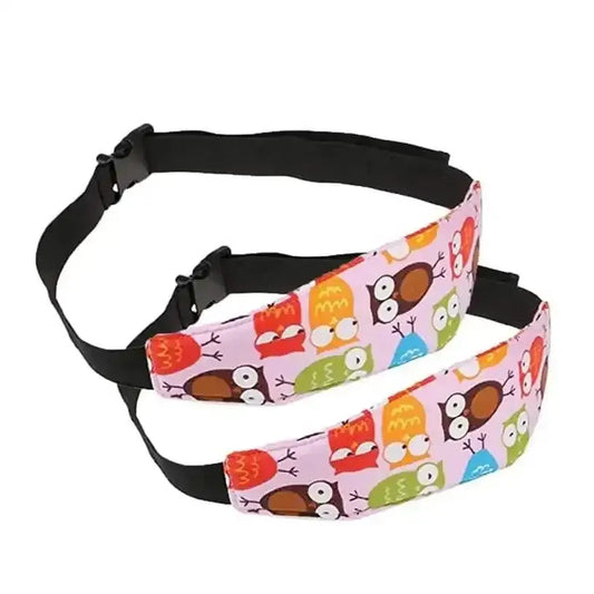 2-Pack: Kids Safety Head Support Band and Toddler Car Seat Neck Relief DailySale 1 2 3 1-2-3-