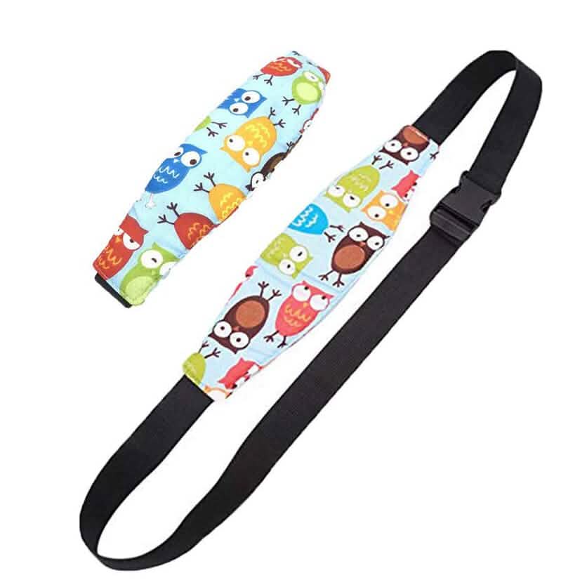 2 - Pack: Kids Safety Head Support Band and Toddler Car Seat Neck Relief - Cartsfy Inc.