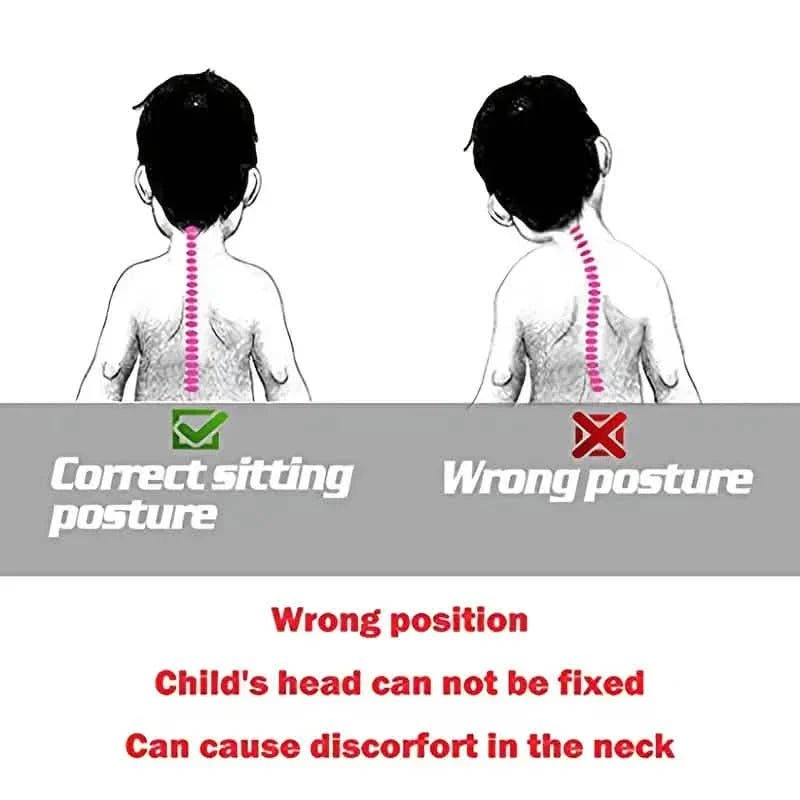 2 - Pack: Kids Safety Head Support Band and Toddler Car Seat Neck Relief - Cartsfy Inc.