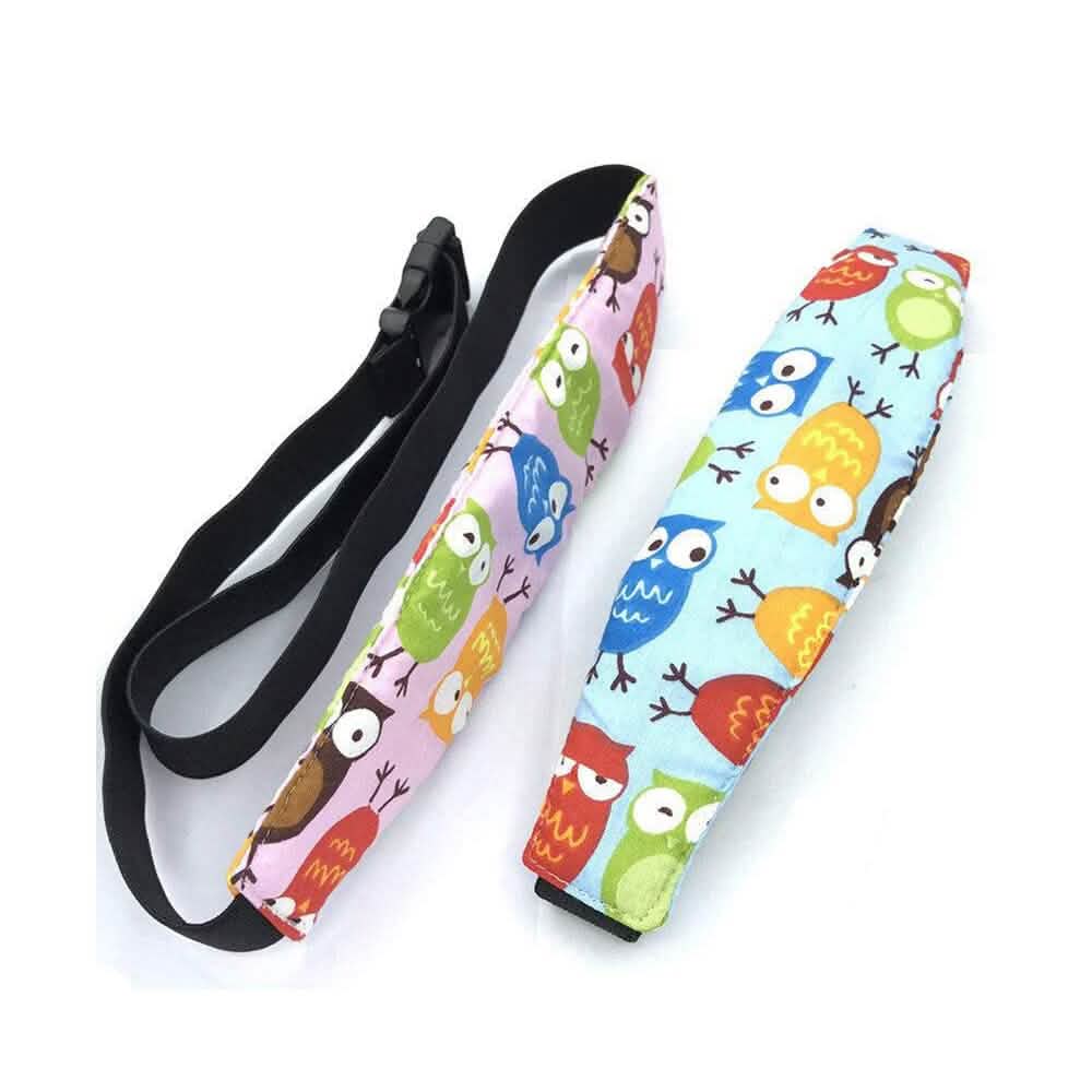 2 - Pack: Kids Safety Head Support Band and Toddler Car Seat Neck Relief - Cartsfy Inc.