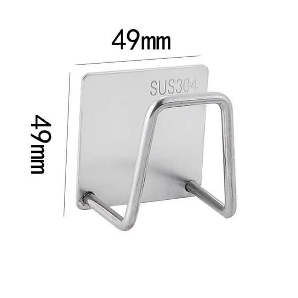 2 - Pack: Kitchen Stainless Steel Sink Sponge Holder - Cartsfy Inc.