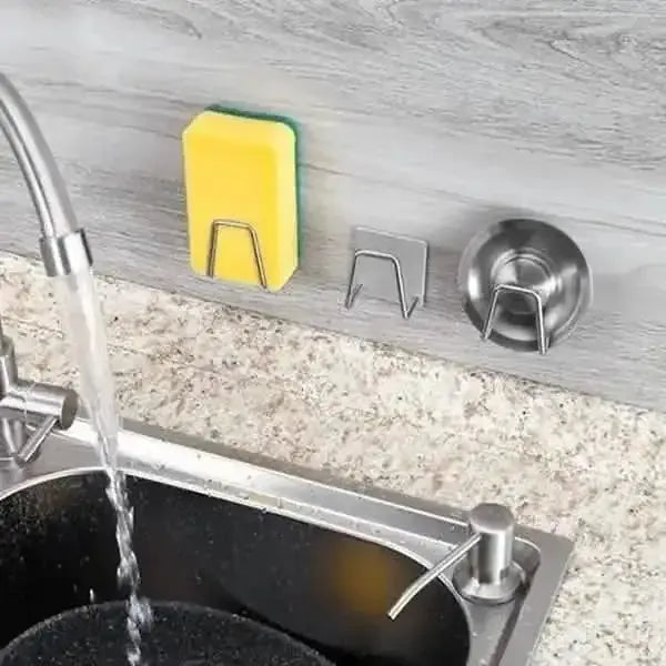 2-Pack: Kitchen Stainless Steel Sink Sponge Holder DailySale Default Title Default Title-