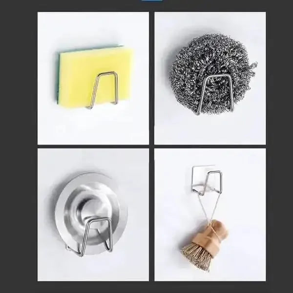 2-Pack: Kitchen Stainless Steel Sink Sponge Holder DailySale Default Title Default Title-