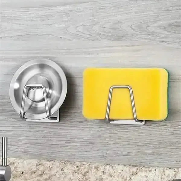 2-Pack: Kitchen Stainless Steel Sink Sponge Holder DailySale Default Title Default Title-