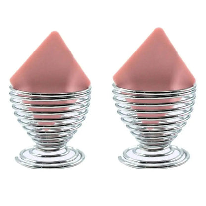 2-Pack: LanMa Beauty Sponge Blender Holder DailySale Rose Gold Silver Rose Gold-Silver-