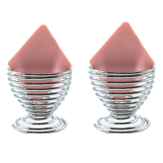 2-Pack: LanMa Beauty Sponge Blender Holder DailySale Rose Gold Silver Rose Gold-Silver-