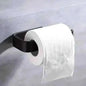 2-Pack: No-Drill Self-Adhesive Toilet Paper Holder – Black & White DailySale Black White Black-White-
