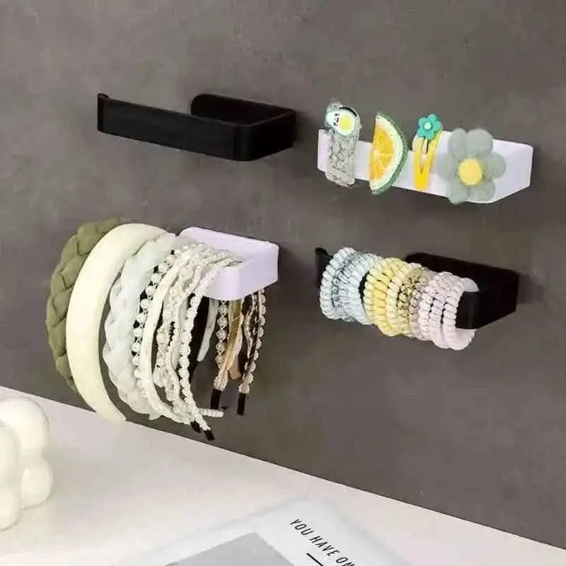 2-Pack: No-Drill Self-Adhesive Toilet Paper Holder – Black & White Cartsfy Inc.
