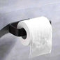 2-Pack: No-Drill Self-Adhesive Toilet Paper Holder – Black & White Cartsfy Inc.