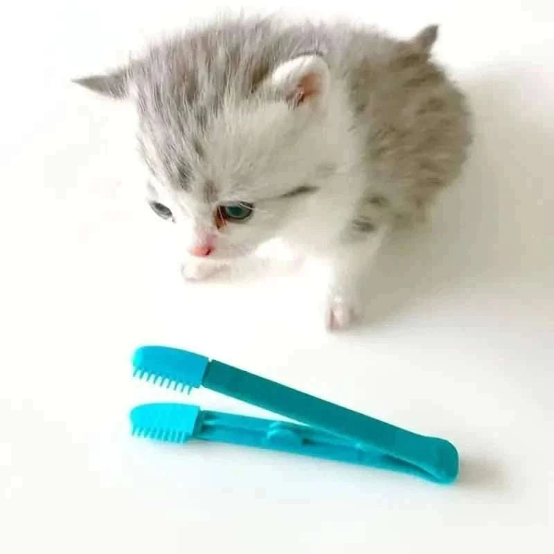 2-Pack: Pet Eye Comb Brush Pet Tear Stain Remover Comb Cleaning Grooming Tools Cartsfy Inc.