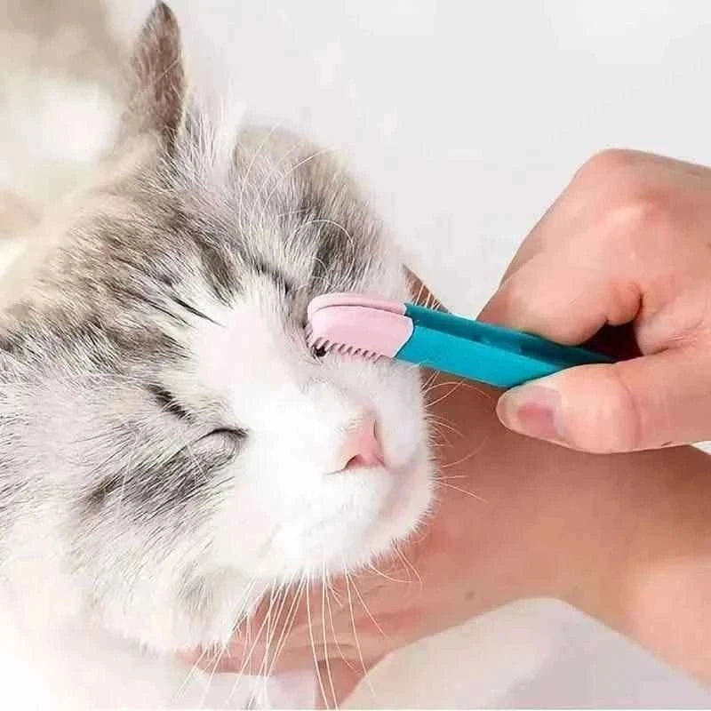 2-Pack: Pet Eye Comb Brush Pet Tear Stain Remover Comb Cleaning Grooming Tools Cartsfy Inc.