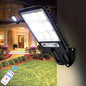 2 - Pack: Solar Outdoor Security Street Lighting, 3 Modes With Wireless Motion Sensing and Remote Control - Cartsfy Inc.
