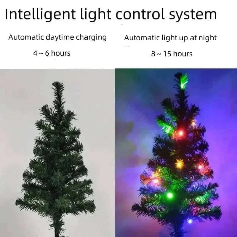 2-Pack: Waterproof Solar Christmas Tree LED Light Cartsfy Inc.