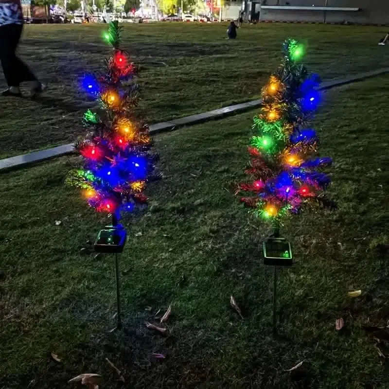 2-Pack: Waterproof Solar Christmas Tree LED Light Cartsfy Inc.