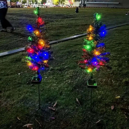 2-Pack: Waterproof Solar Christmas Tree LED Light Cartsfy Inc.