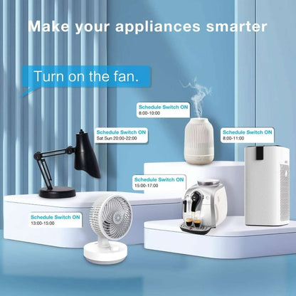 2-Pack: WiFi Smart Plug – 15A, Timer & App Control, Works with Alexa & Google Home Cartsfy Inc.
