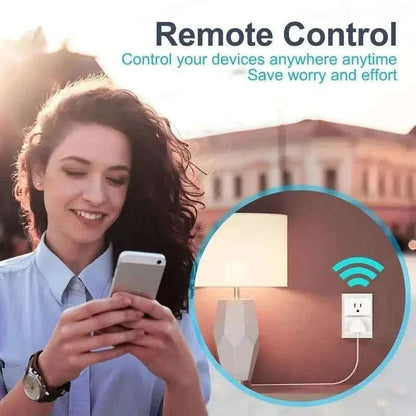 2-Pack: WiFi Smart Plug – 15A, Timer & App Control, Works with Alexa & Google Home Cartsfy Inc.