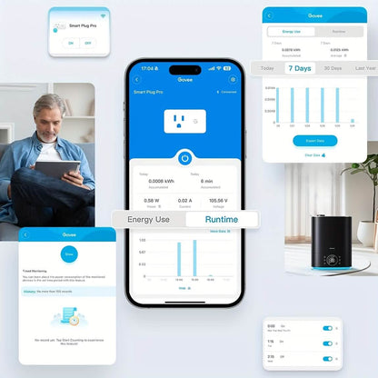 2-Pack: WiFi Smart Plug – 15A, Timer & App Control, Works with Alexa & Google Home Cartsfy Inc.
