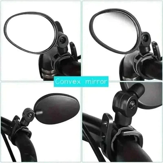 2-Piece: 360° Adjustable Rotatable Handlebar Mirror - Wide Angle Bicycle Mirror DailySale Default Title Default Title-
