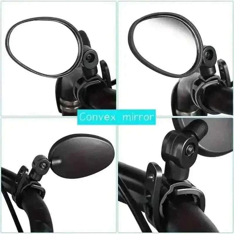 2-Piece: 360° Adjustable Rotatable Handlebar Mirror - Wide Angle Bicycle Mirror DailySale Default Title Default Title-