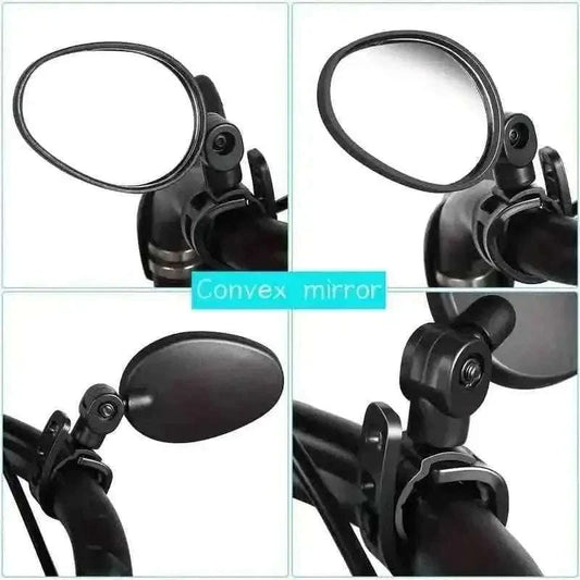 2-Piece: 360° Adjustable Rotatable Handlebar Mirror - Wide Angle Bicycle Mirror DailySale Default Title Default Title-