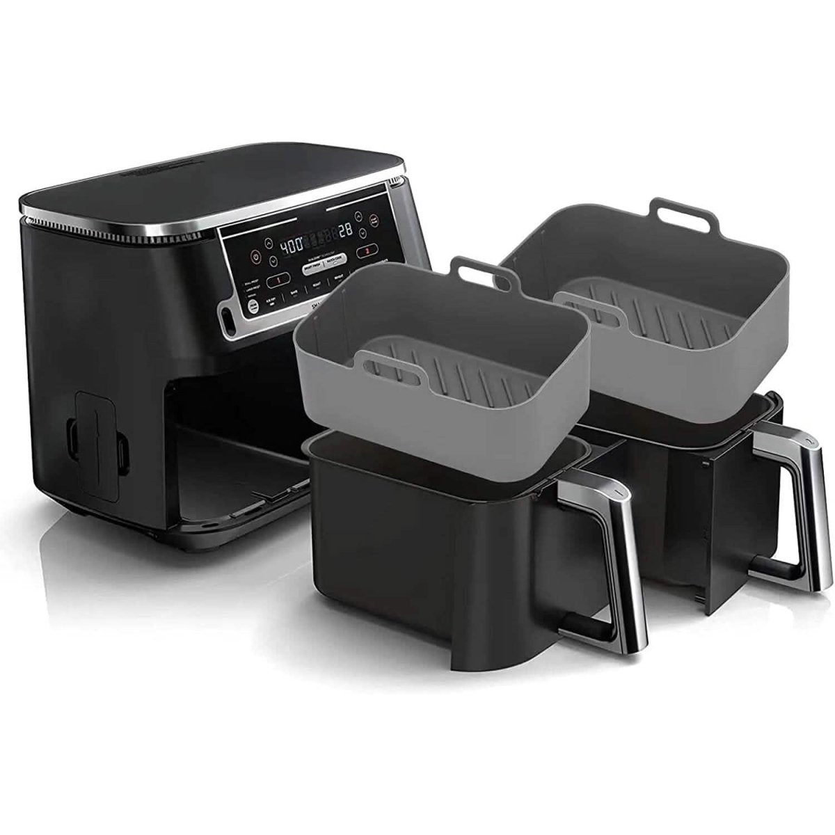 2 - Piece: Air Fryer Silicone Pot - Cartsfy Inc.