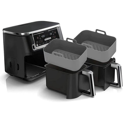2 - Piece: Air Fryer Silicone Pot - Cartsfy Inc.