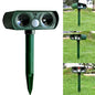 2-Piece: Outdoor Solar Ultrasonic Pest Repeller Cartsfy Inc.