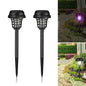 2-Piece: Solar Waterproof Outdoor Bug and Mosquito Zapper Cartsfy Inc.