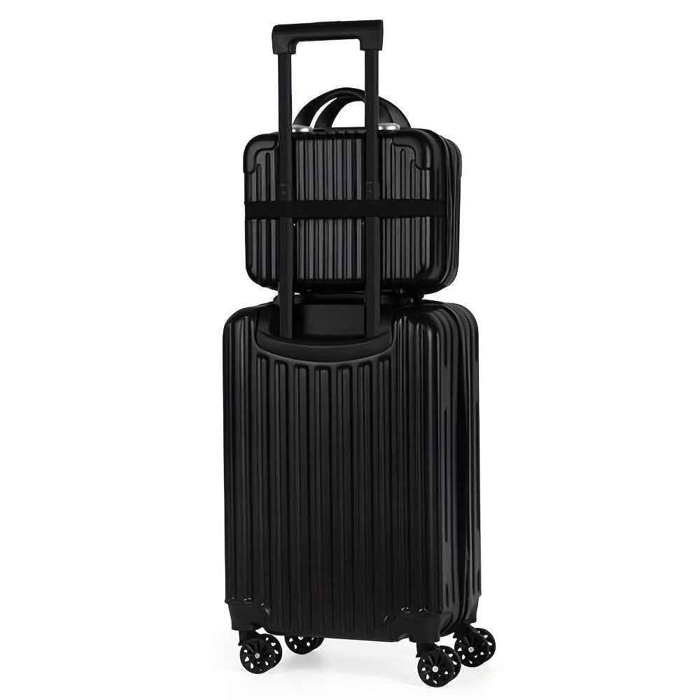 2 - Piece Spinner Luggage Set – 20” Carry - On & 14” Crossbody Handbag - Cartsfy Inc.