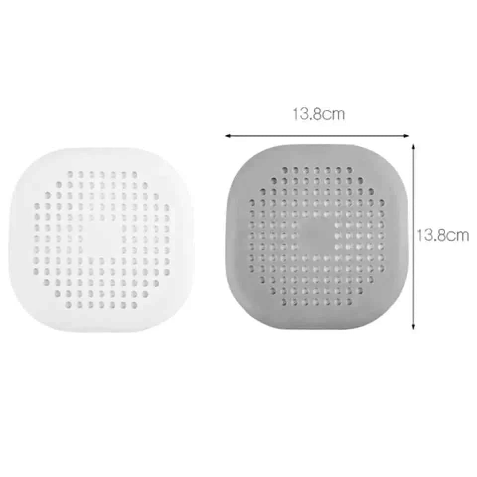 2 - Pieces: Bathroom Kitchen Waste Sink Strainer Hair Filter Drain Net Catcher Cover - Cartsfy Inc.