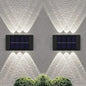 2-Pieces: Outdoor Wall Light Solar Waterproof LED Light Cartsfy Inc.